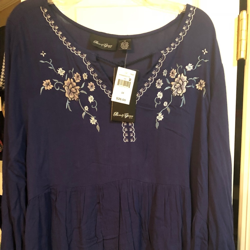 Rose and Grace babydoll top